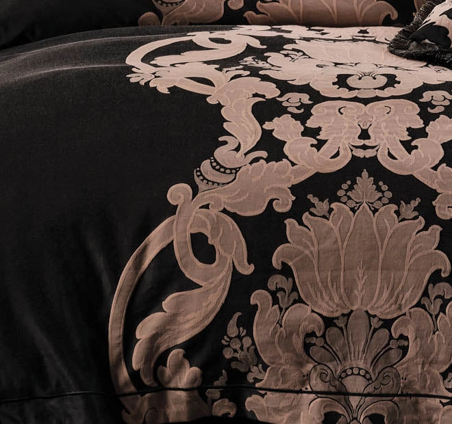 Dionisia Quilt Cover Set Range Black