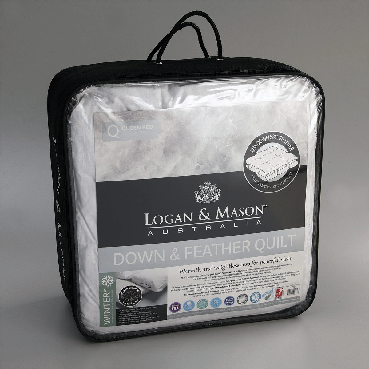 Down & Feather Quilt 42/58 by Logan & Mason