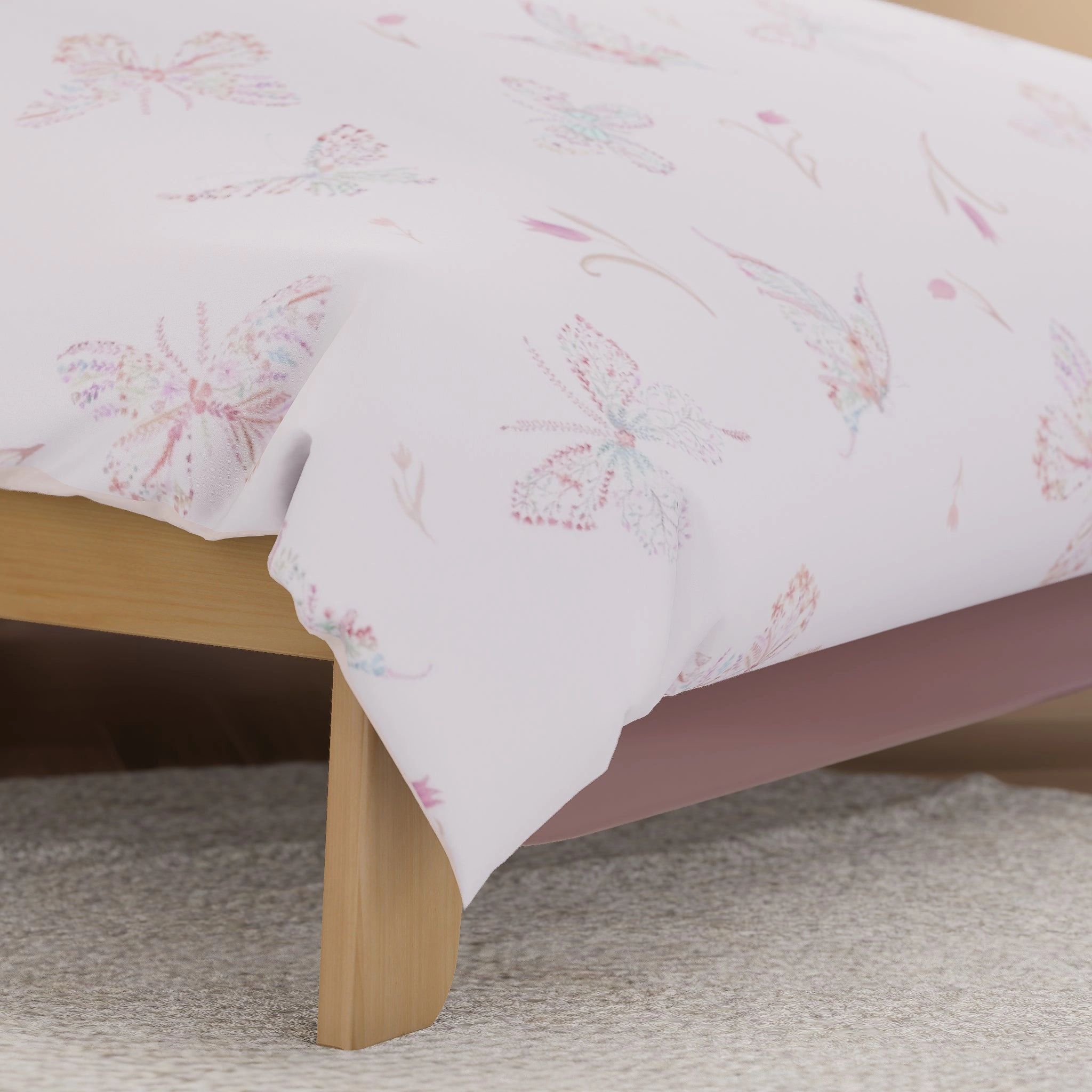 Dreamy Butterfly Double Quilt Cover Set