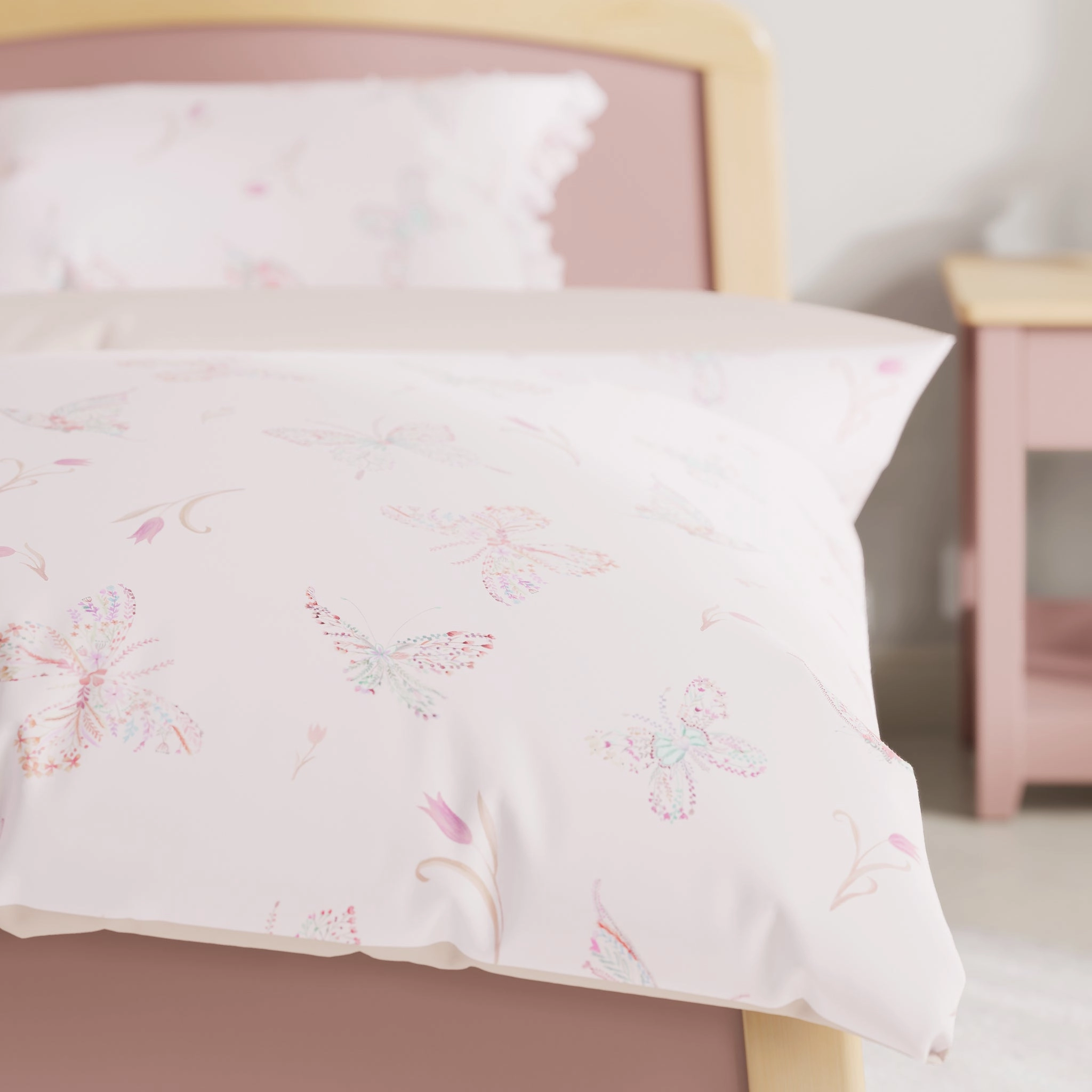 Dreamy Butterfly Single Quilt Cover Set