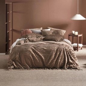 Dunaway Timber Quilt Cover Set by Linen House