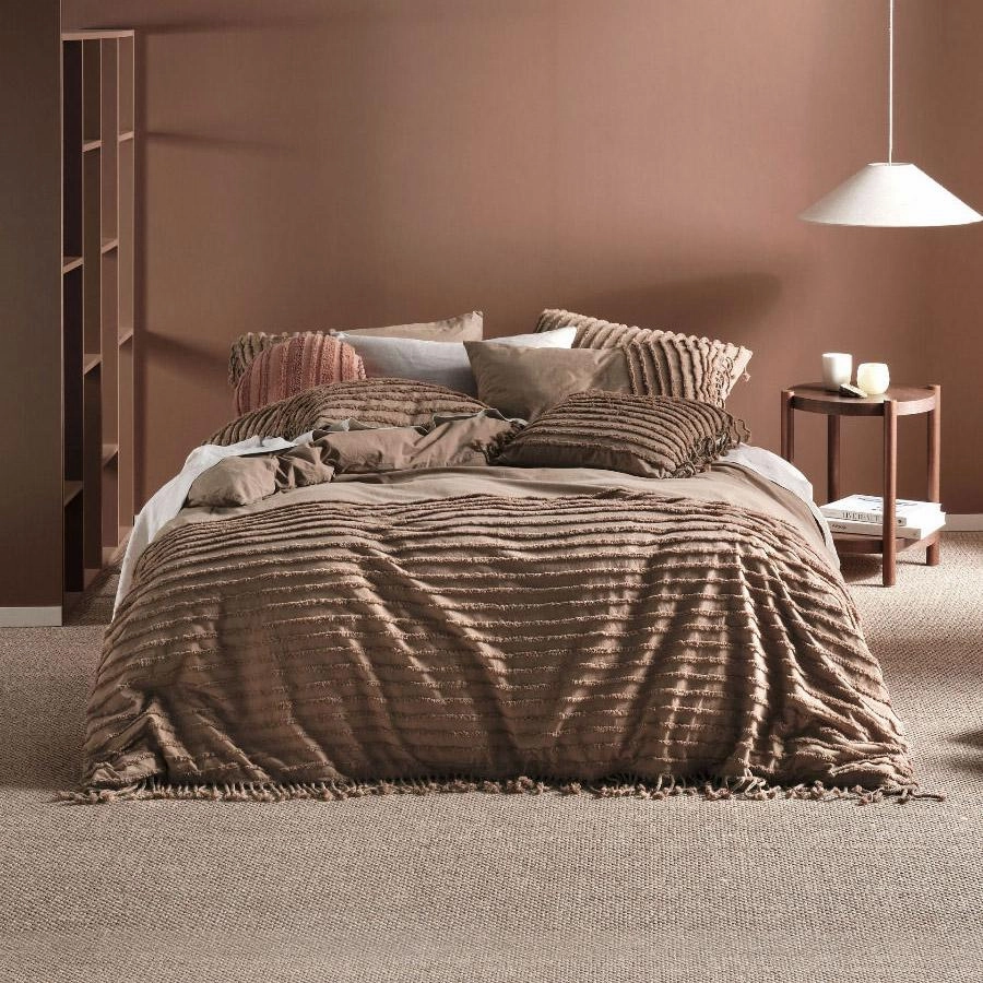 Dunaway Timber Quilt Cover Set by Linen House