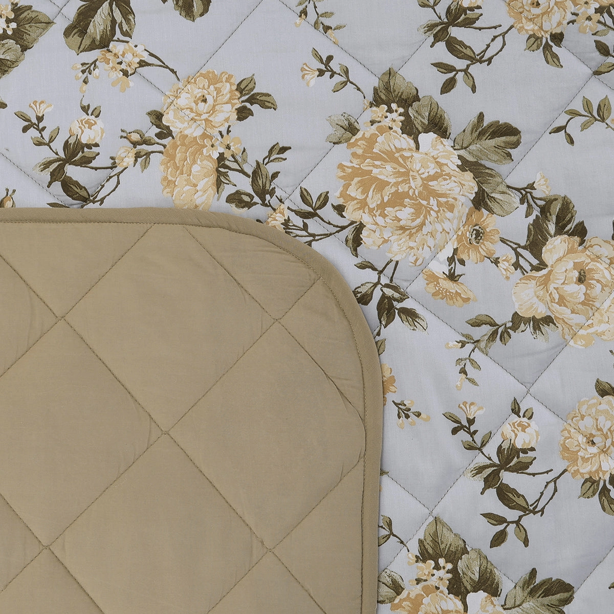 Eclectic Garden Distressed Flora Quilt