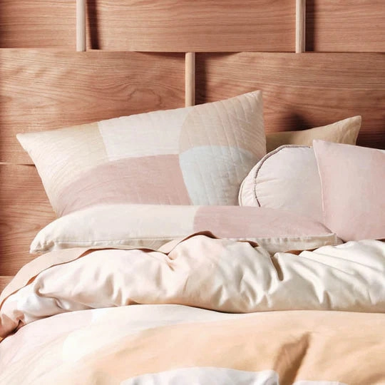 Eisha Sand Cushion 45 x 45cm by Linen House