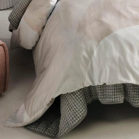 Eisha Sky Quilt Cover Set by Linen House