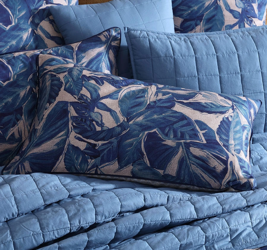 Elio Quilt Cover Set Range Blue