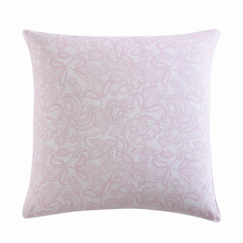 Elodie Blush European Pillowcase by Logan and Mason