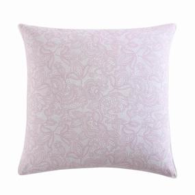 Elodie Blush European Pillowcase by Logan and Mason