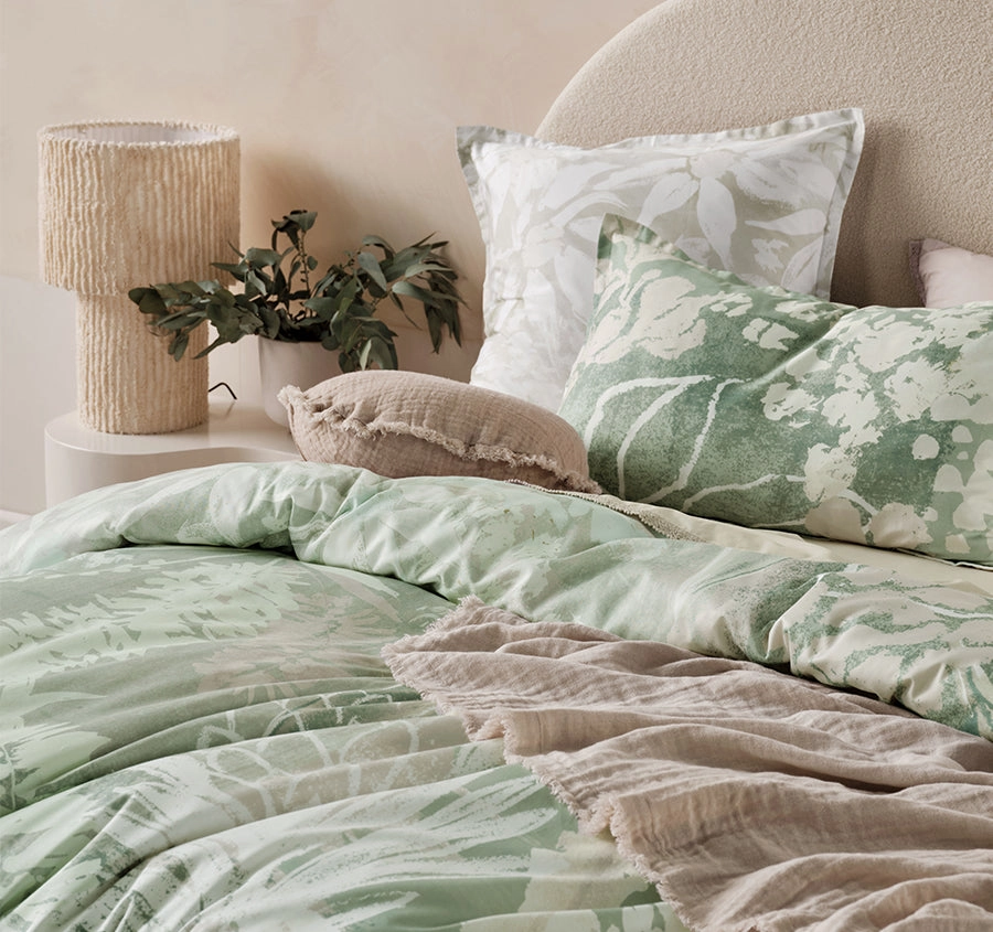 Esperance Quilt Cover Set Range Leaf