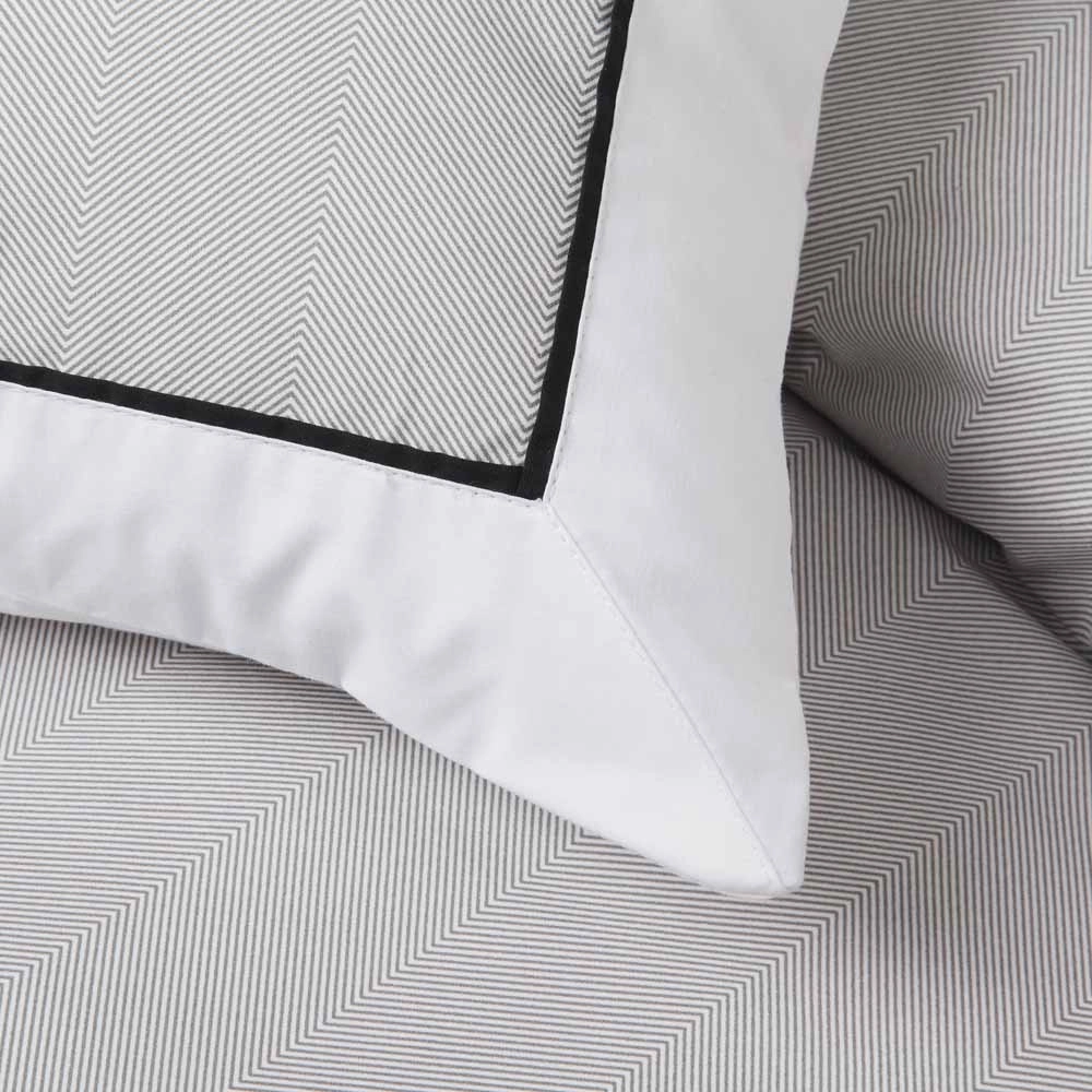 Essex Pewter Quilt Cover Set by Logan & Mason