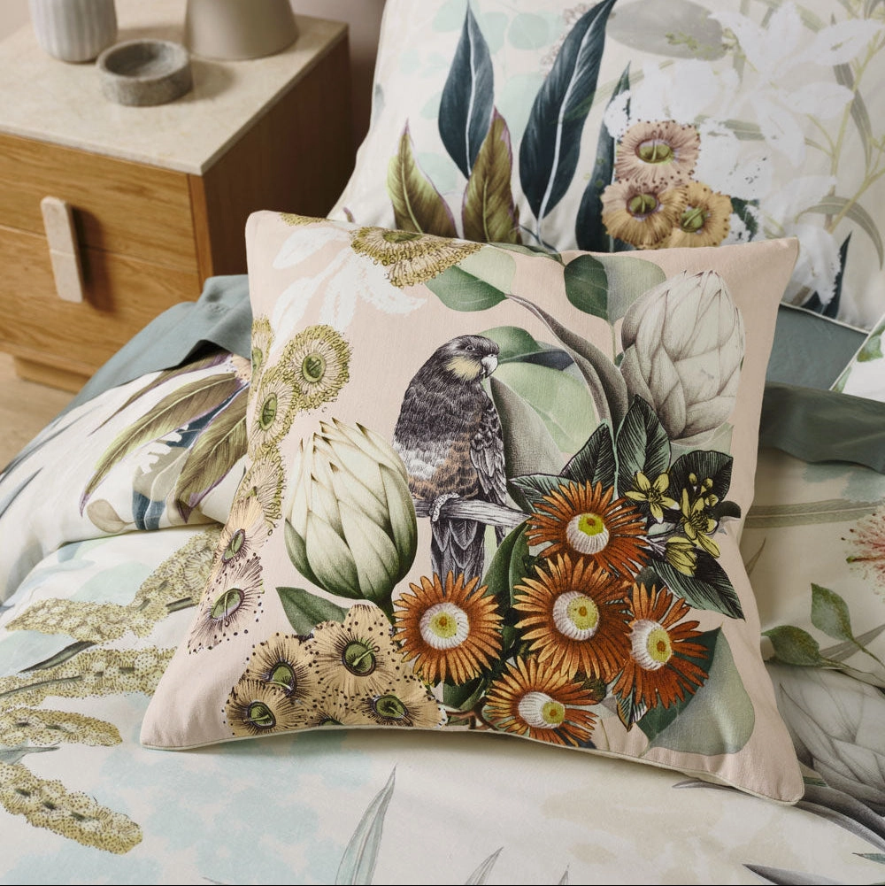 Eucalyptus Garden Cushion 48x48cm by Linen House