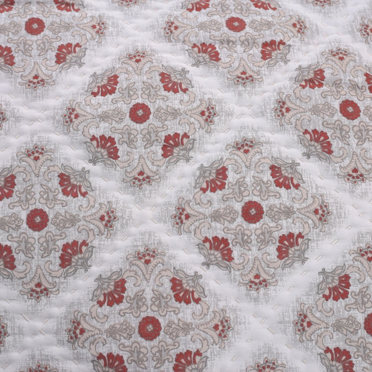 Exotic Heritage Finest Retro Red 8PC Quilt/Quilted Bed Cover Set