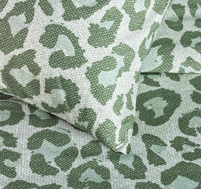 Fabrice Quilt Cover Set Range Green