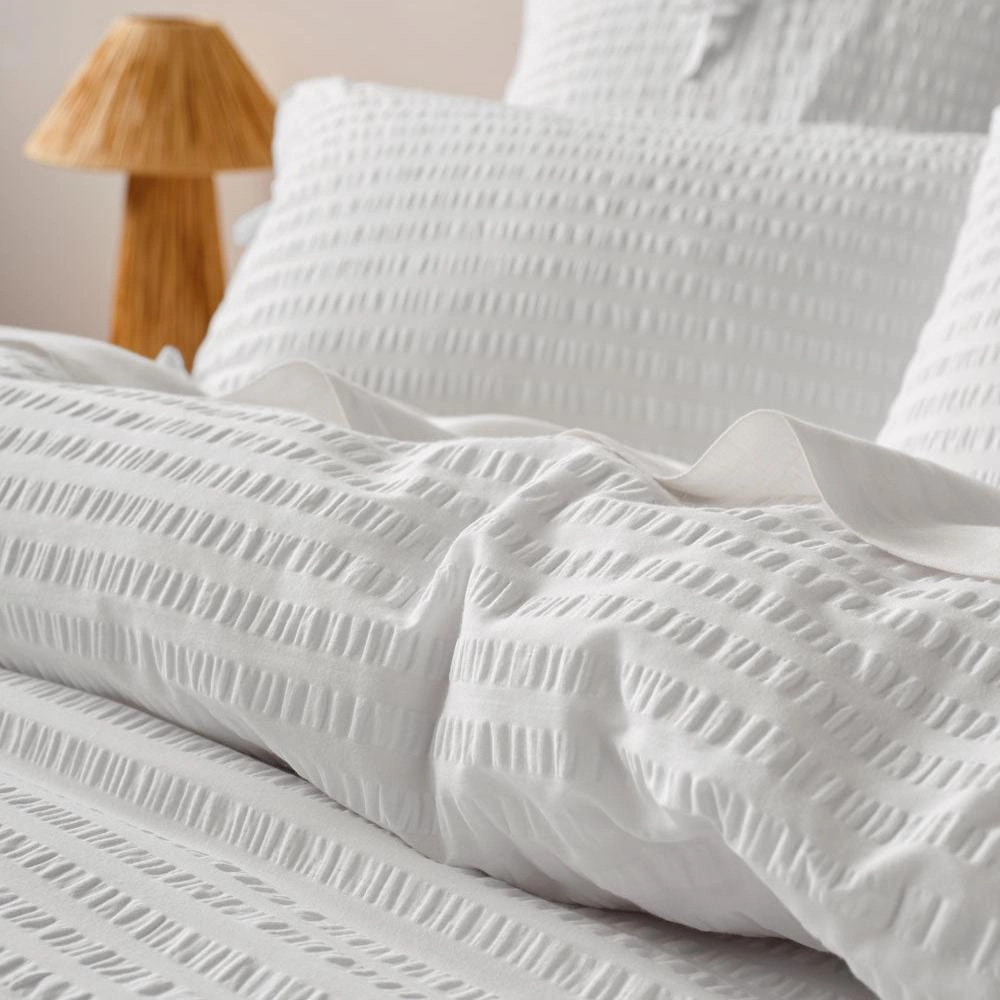 Ferrara White Cover Set by Linen House