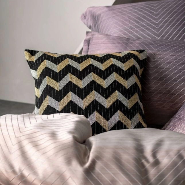 Filament Gold 45 x 45cm Cushion by Linen House