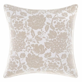 Florentina Natural European Pillowcase by GRACE Linen House