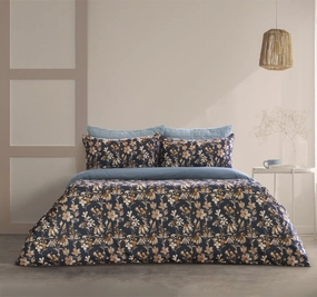 Florentine Quilt Cover Set Range Navy