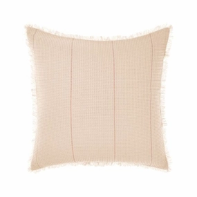 Galicia Blue-Sand European Pillowcase by Linen House