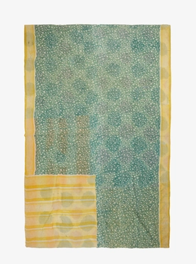 Green Yellow Kantha