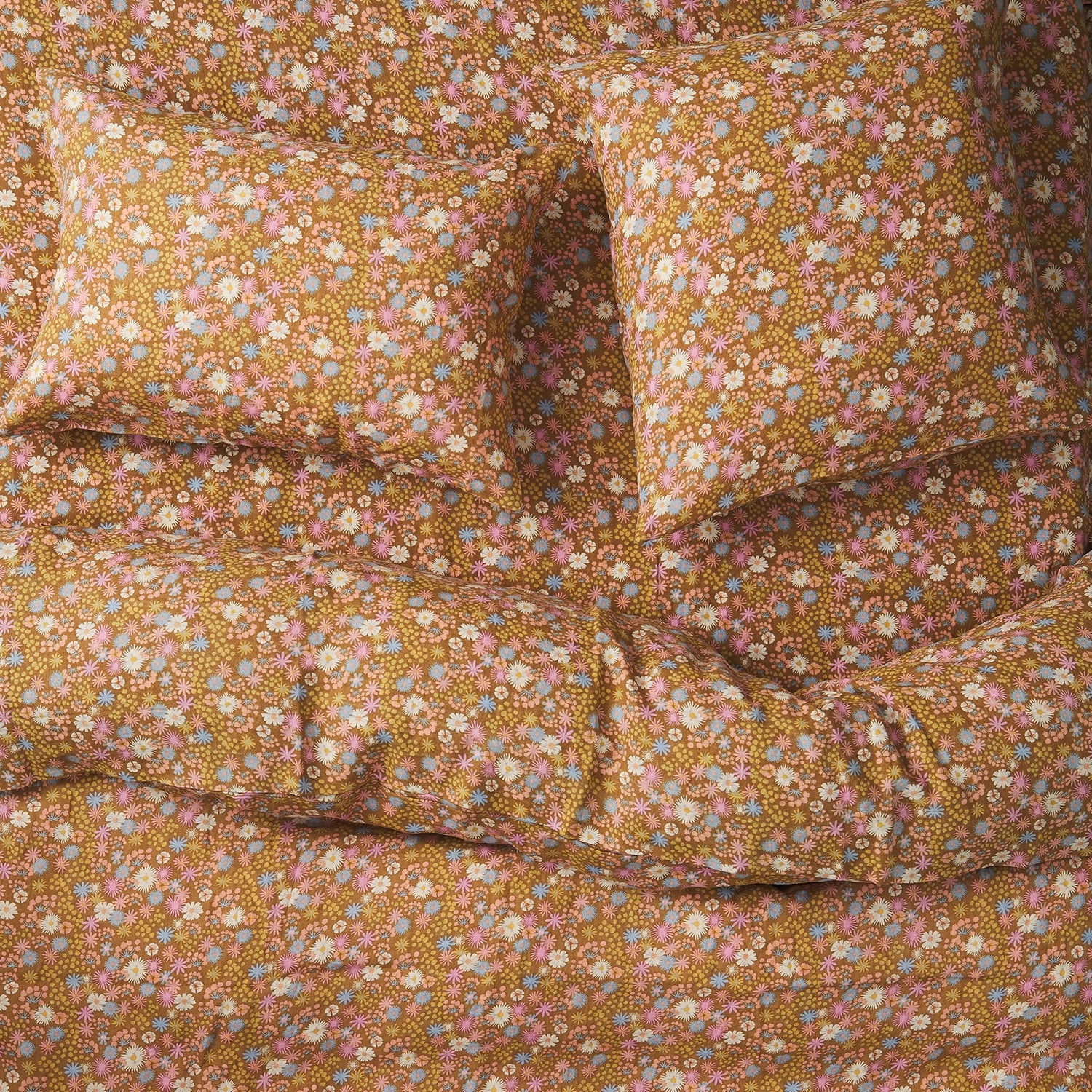 Hayfolk Linen Quilt Cover