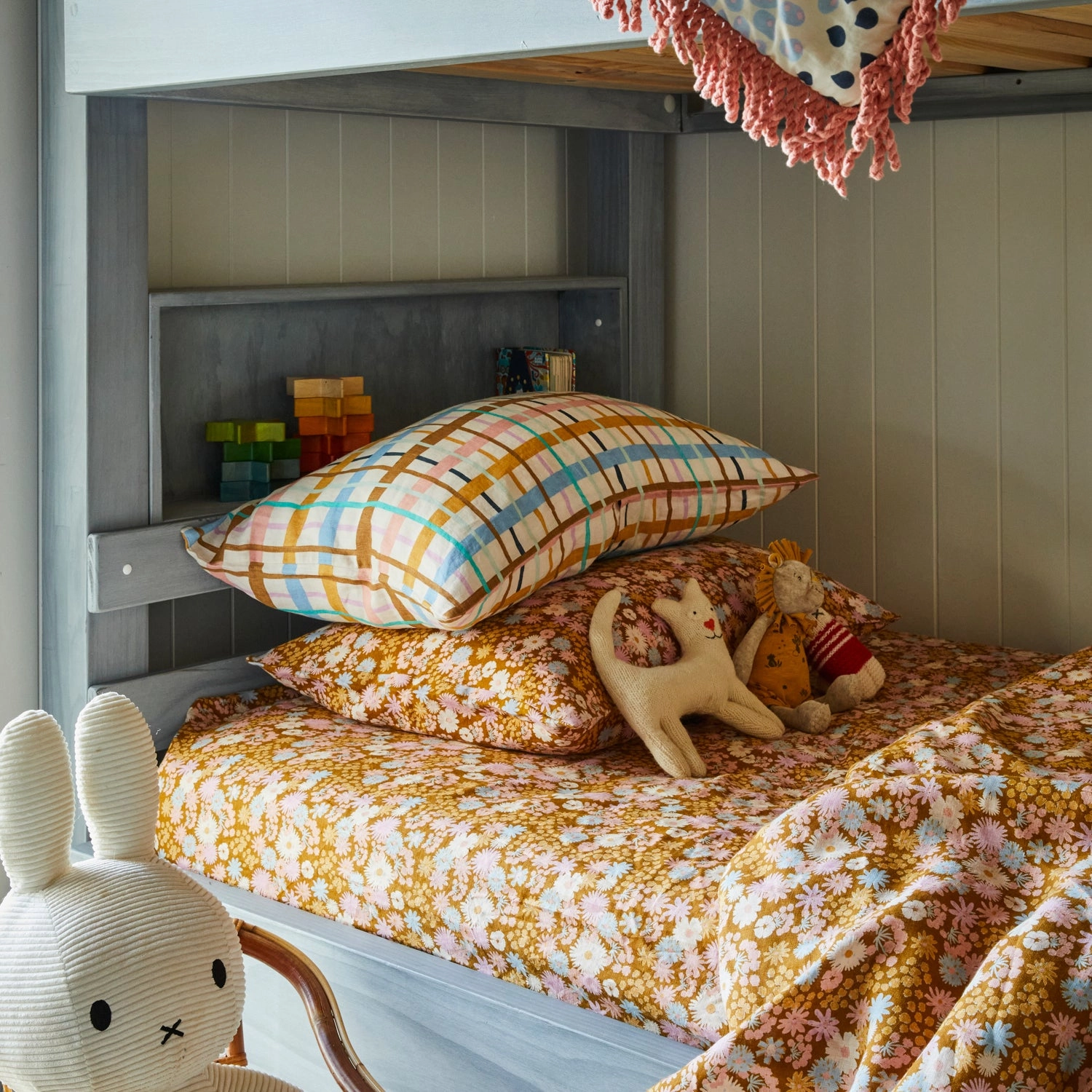 Hayfolk Linen Quilt Cover