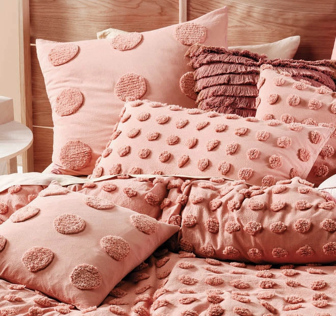 Haze Quilt Cover Set Range Rosette