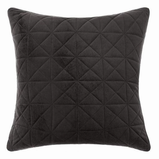 Heath Black Quilt Cover Set by Linen House
