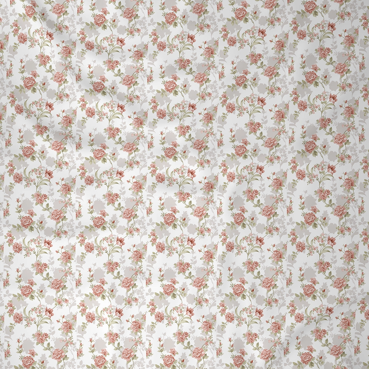 Hermosa Exotic Bouquet Bloomington Red 4 Pc Quilt/Quilted Bed Cover Set