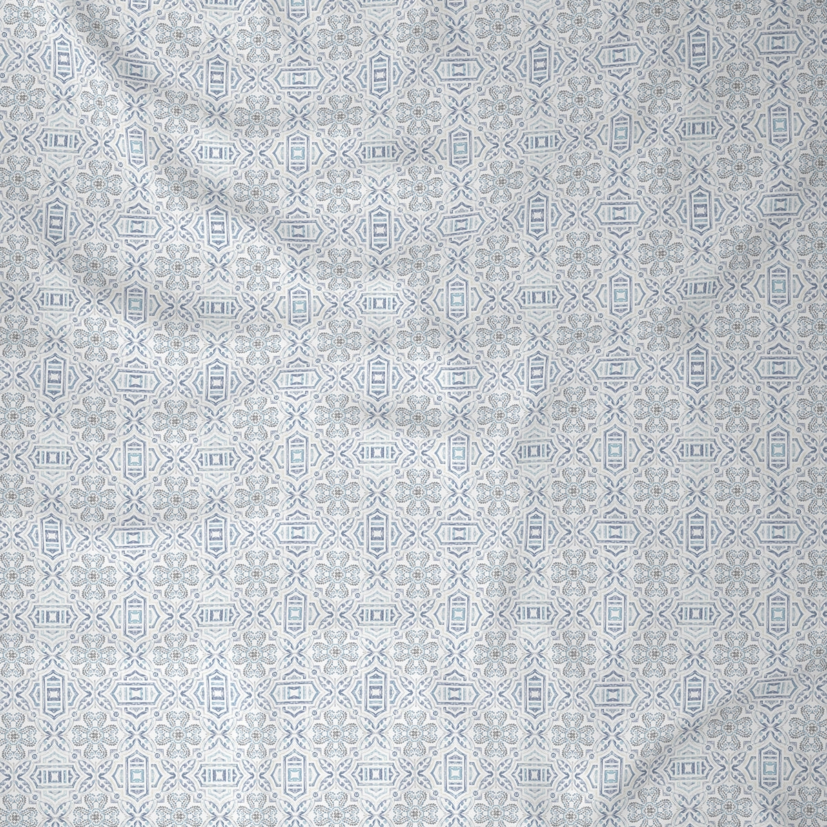 Hermosa Exotic Bouquet Kallie Blue Quilt