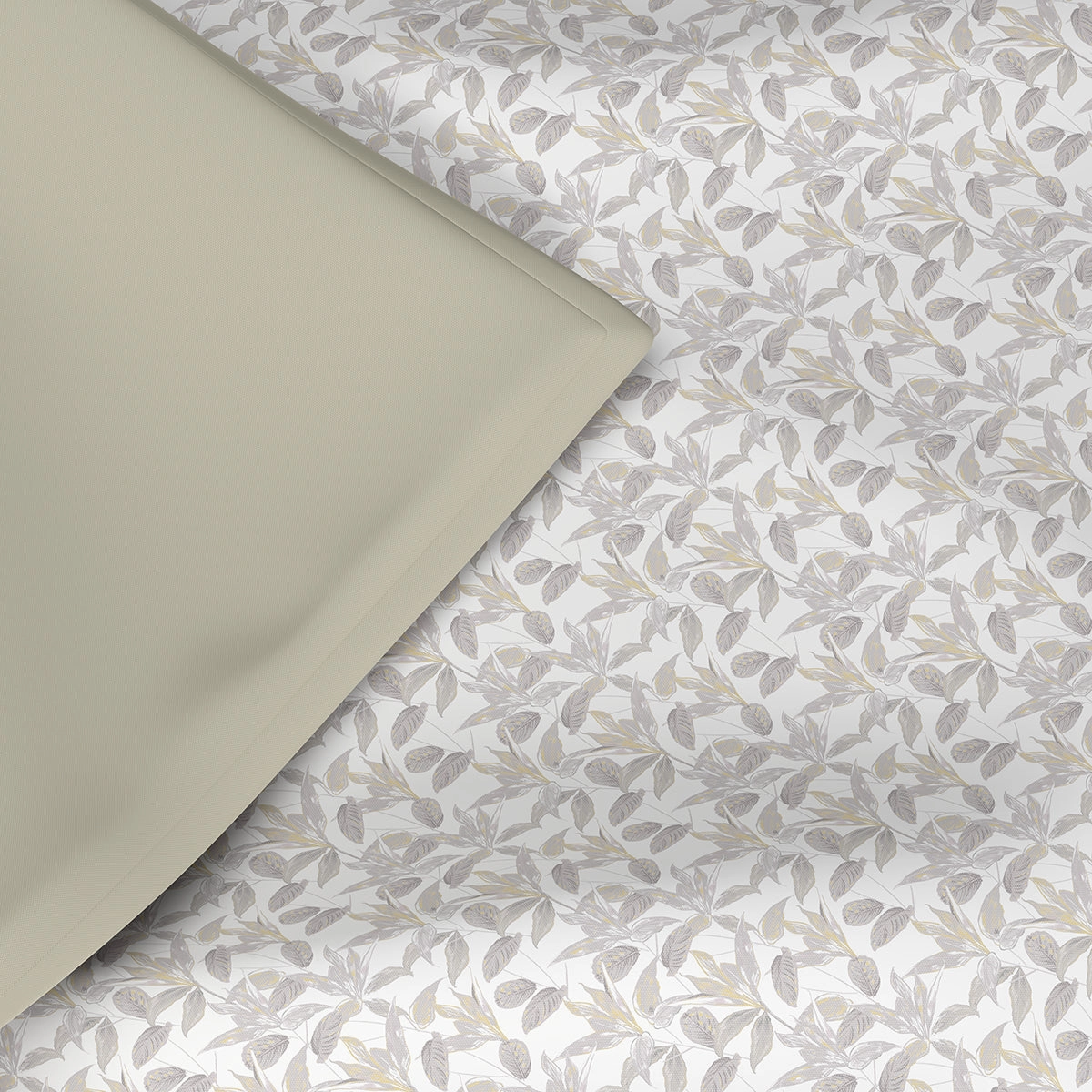 Hermosa Exotic Bouquet Tropical Garden Neutral Quilt