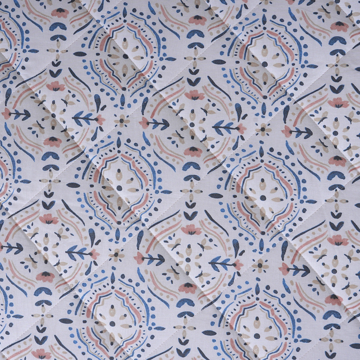 Hermosa Sensory Bloom Avery Quilt Blue