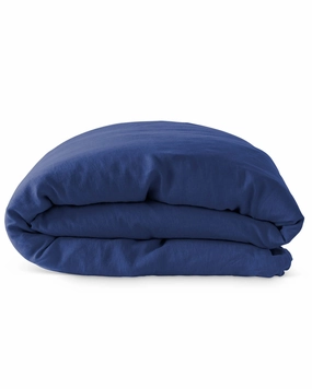 Indigo Linen Quilt Cover (US)