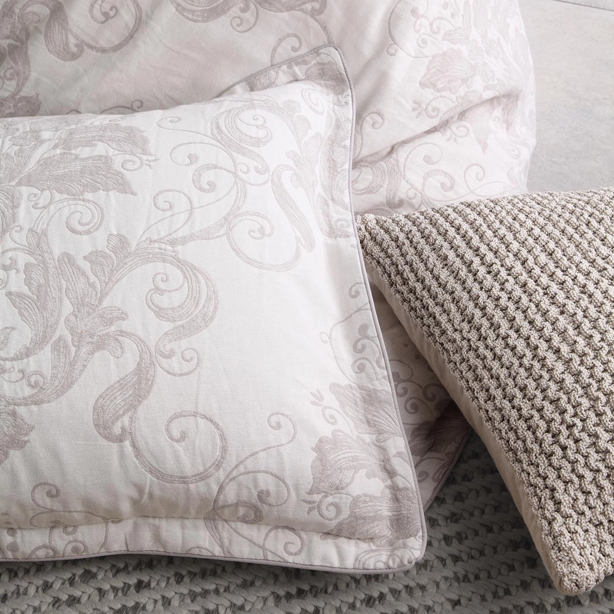 Ines Linen Quilt Cover Set by Private Collection