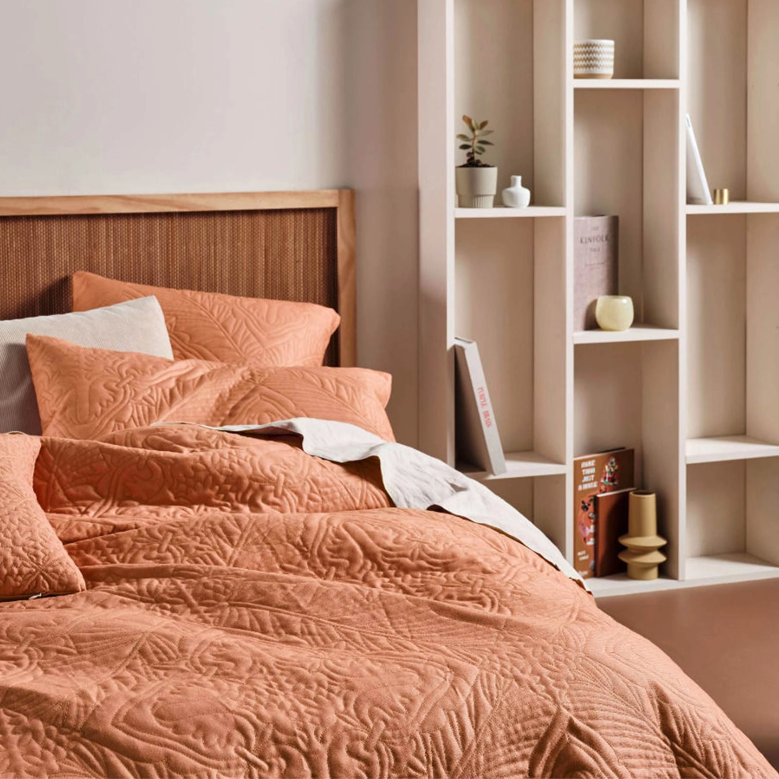 Isadora Quilt Cover Set Brandy by Linen House