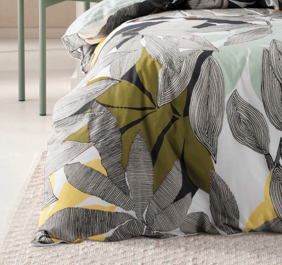 Jardin Quilt Cover Set Range Green