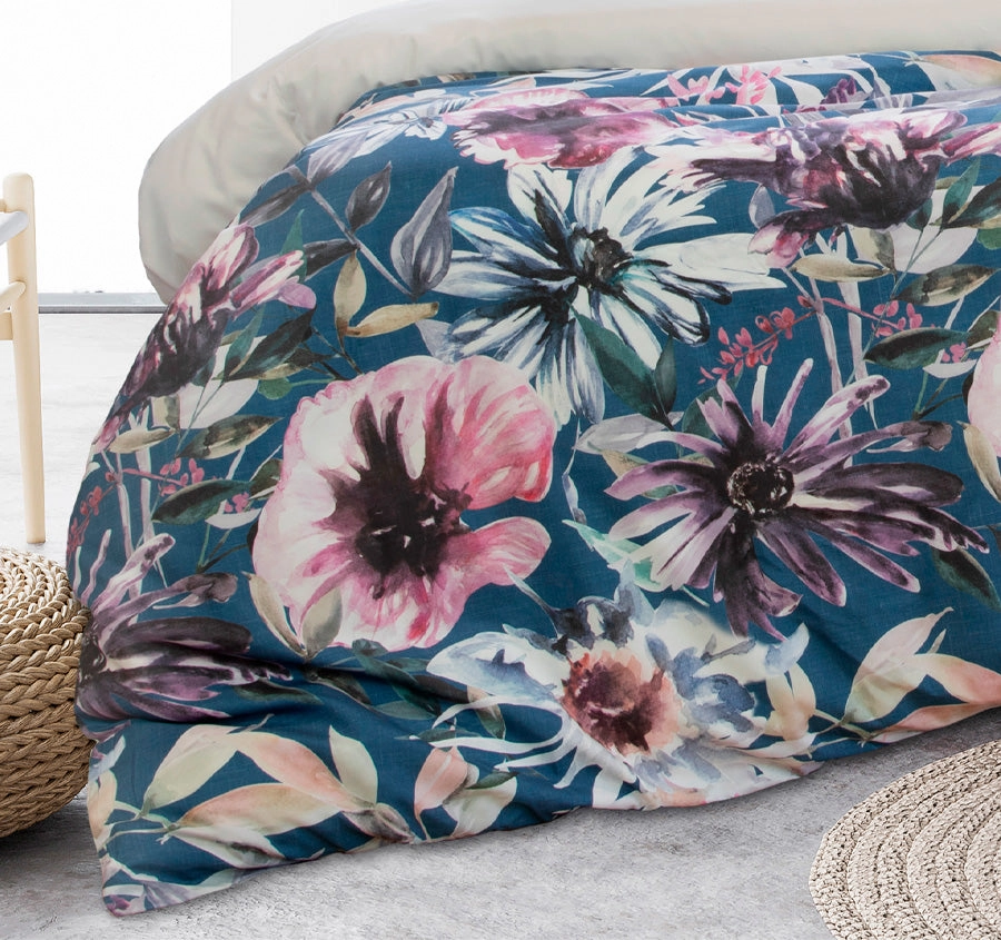 Jenna Quilt Cover Set Range Multi