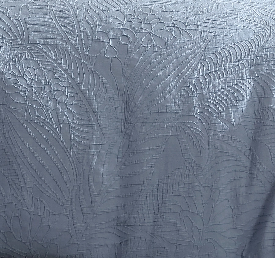 Kaia Quilt Cover Set Range Slate