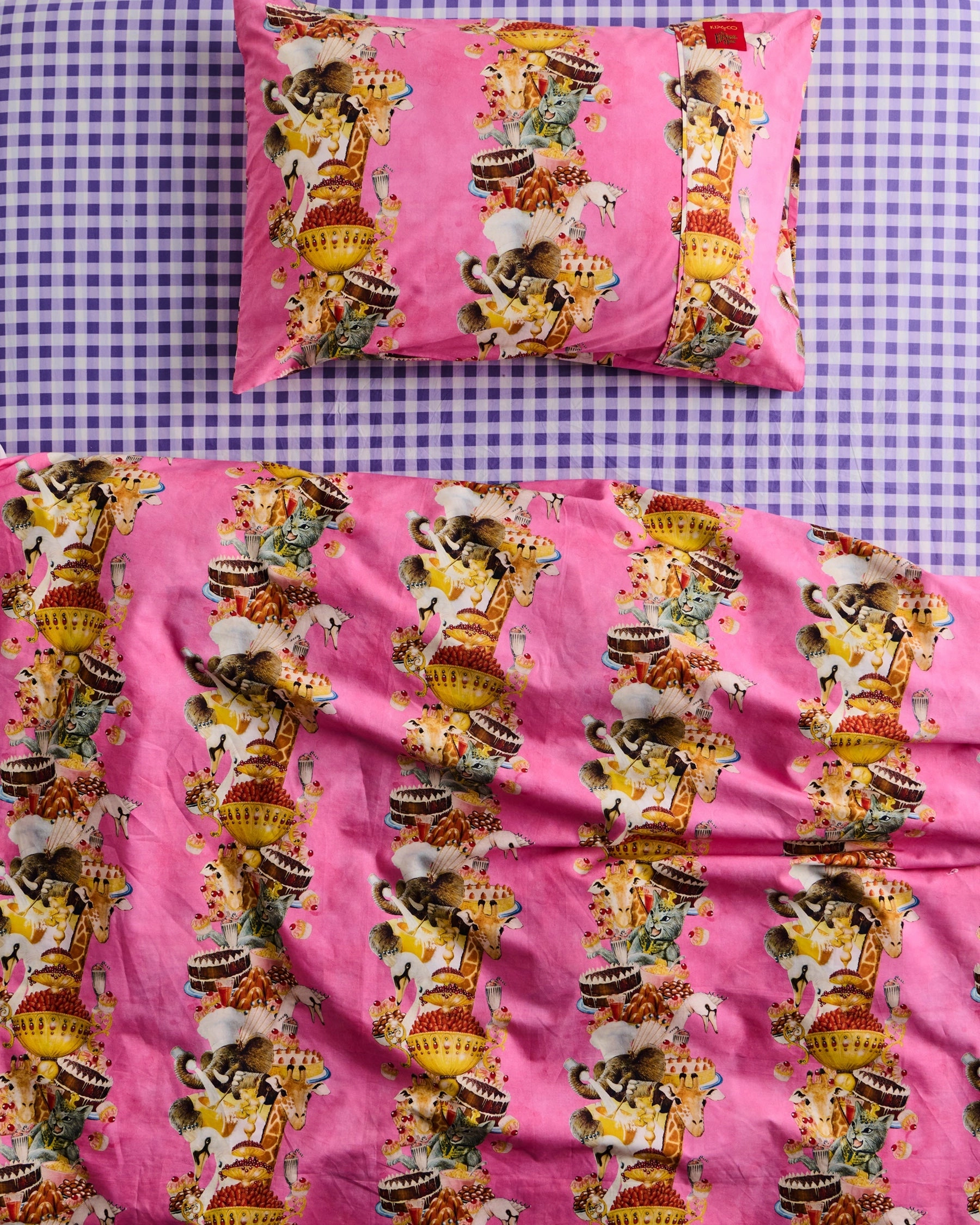 Kip&Co x Eleventh Hour Royal Delight Organic Cotton Quilt Cover