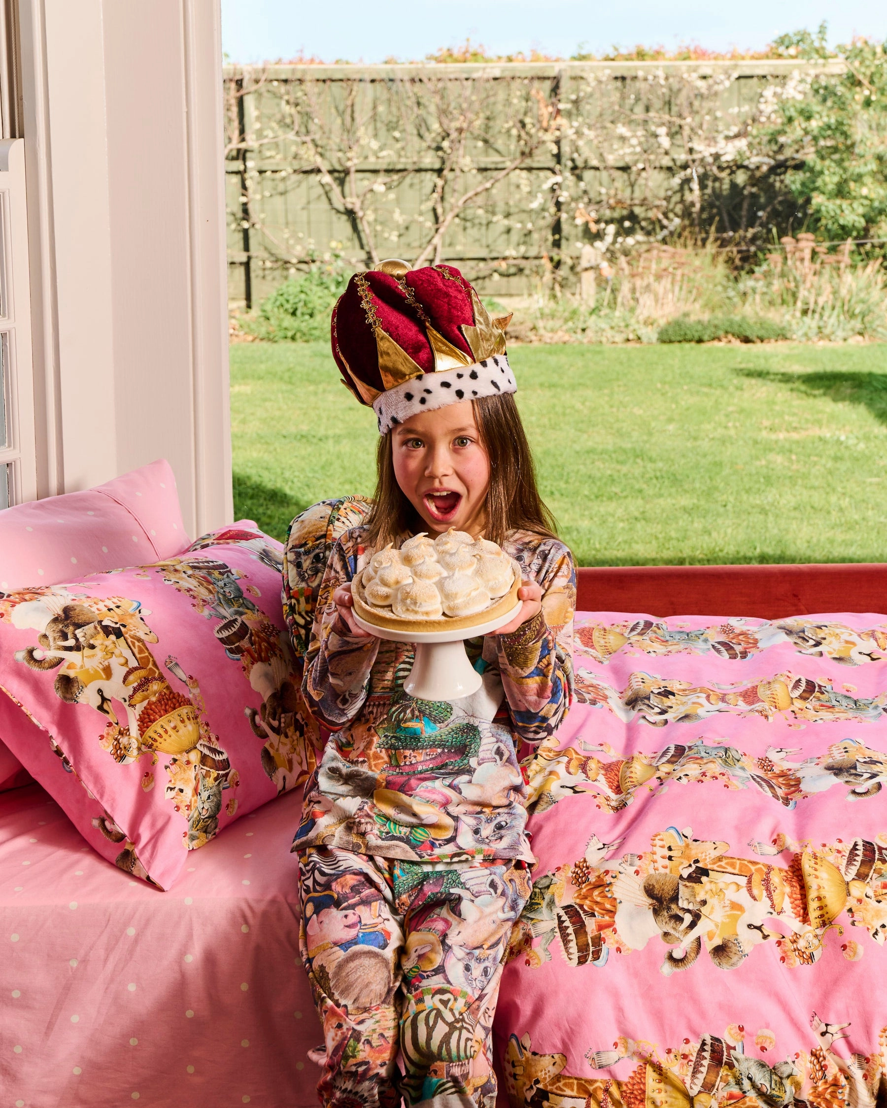 Kip&Co x Eleventh Hour Royal Delight Organic Cotton Quilt Cover