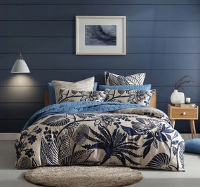 Kuranda Quilt Cover Set Range Blue