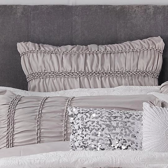 Larissa Shell Quilt Cover Set By Logan and Mason Platinum