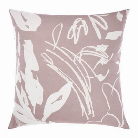 Lennox Neutral European Pillowcase by Linen House