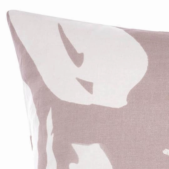 Lennox Neutral European Pillowcase by Linen House