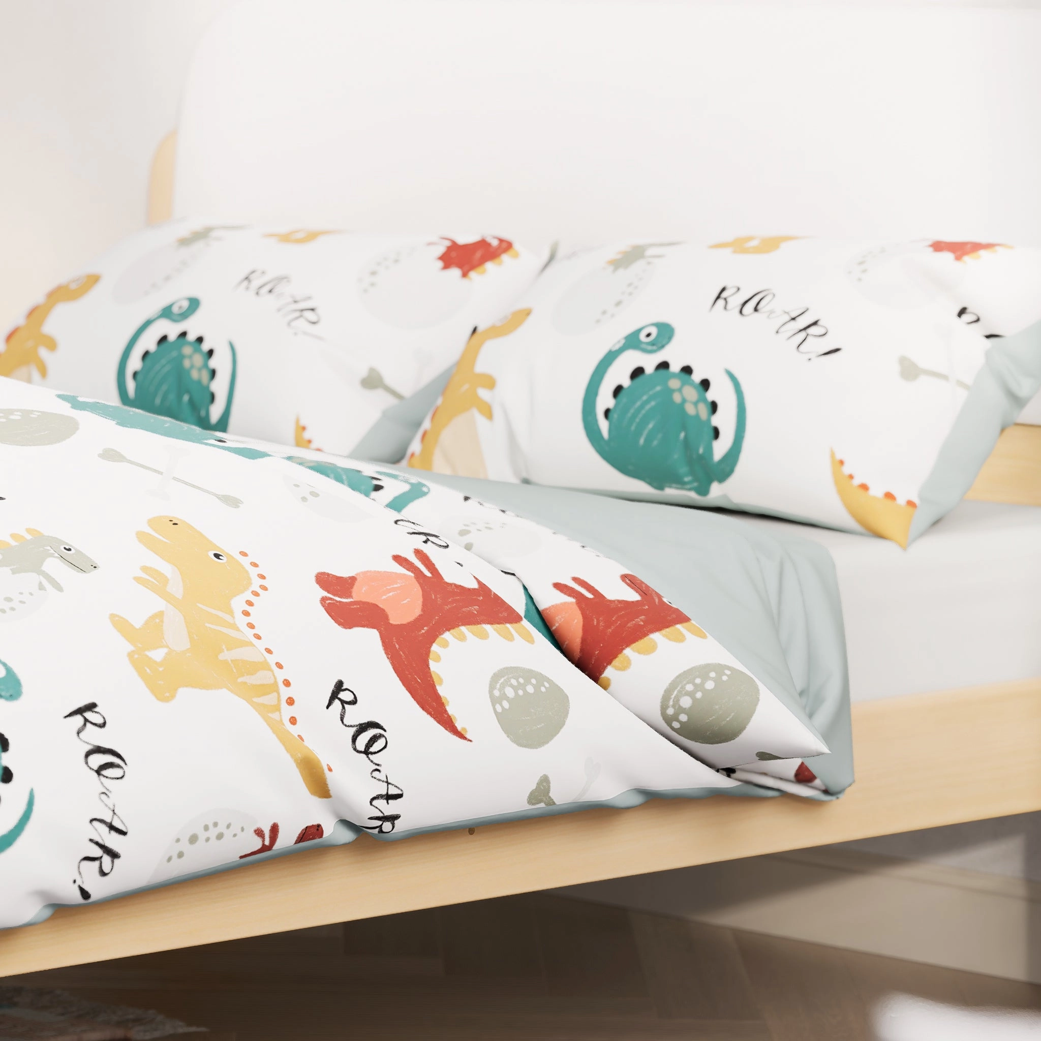 Little Dinosaur Double Quilt Cover Set