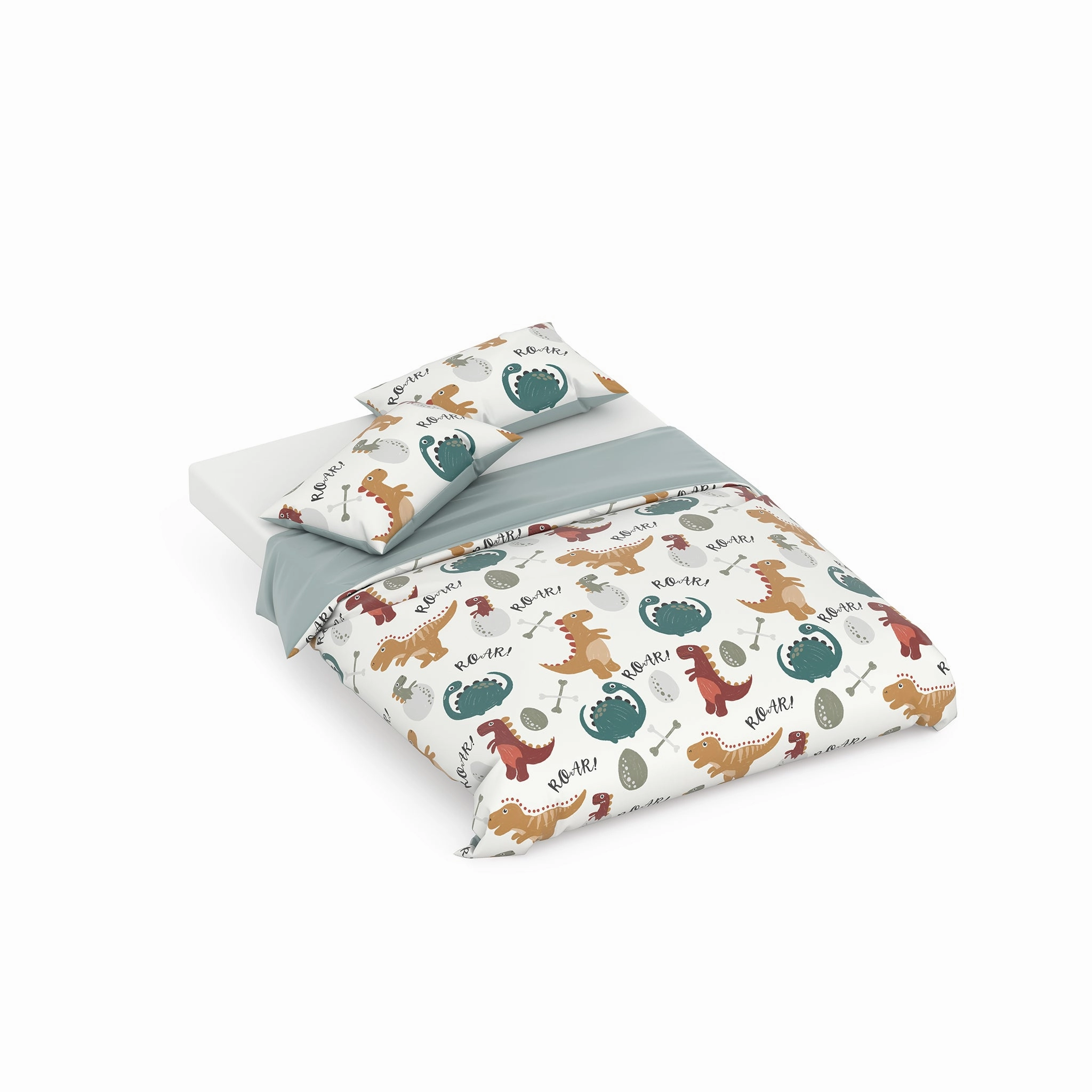 Little Dinosaur Double Quilt Cover Set