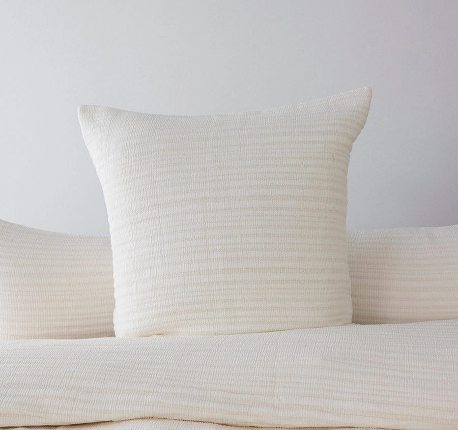 Lores European Pillowcase Stone