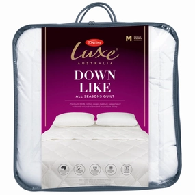 Luxe Down Like All Seasons Quilt by Tontine