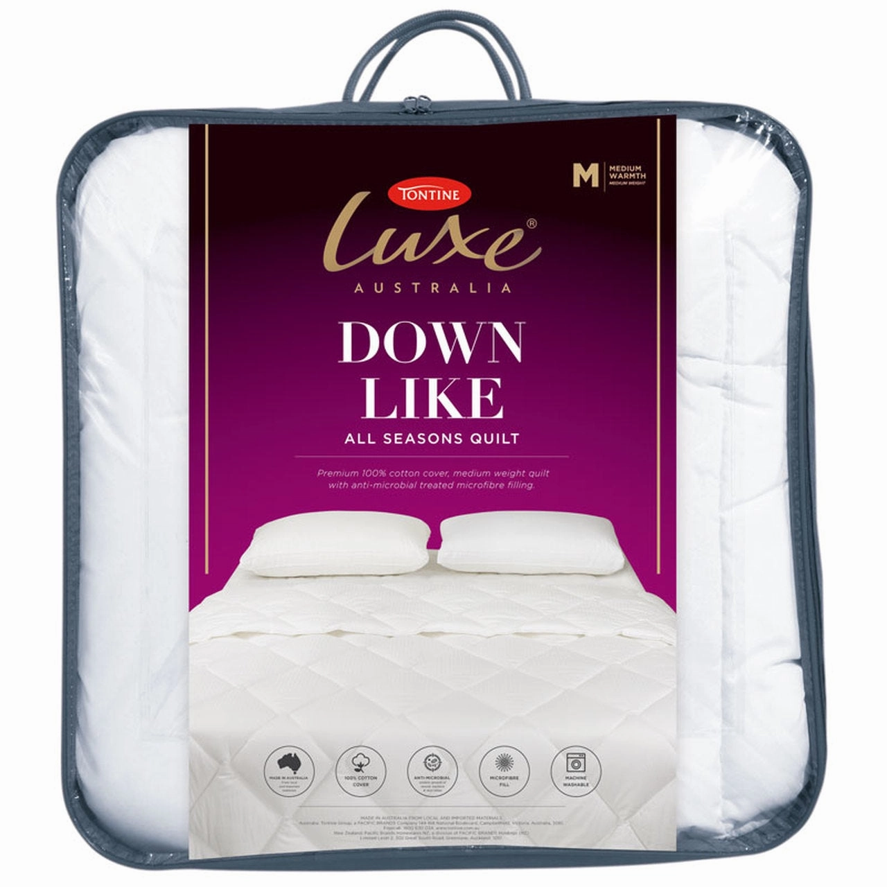 Luxe Down Like All Seasons Quilt by Tontine