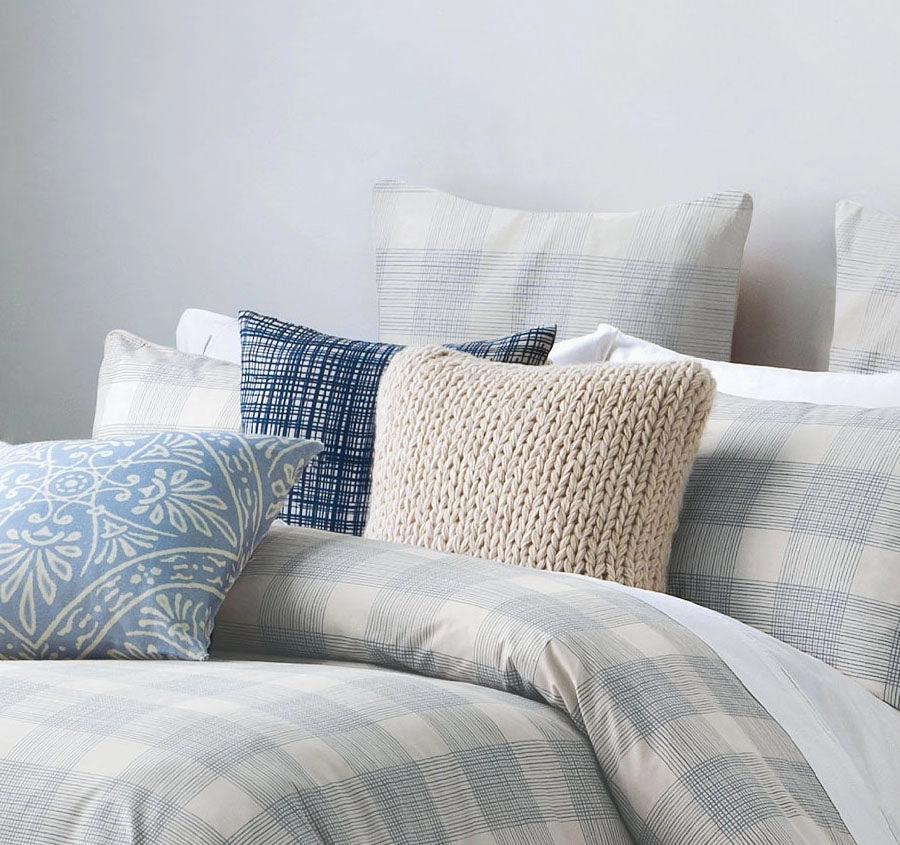 Marais Quilt Cover Set Range Blue