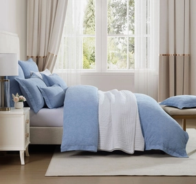 Marbella Quilt Cover Set Range Blue